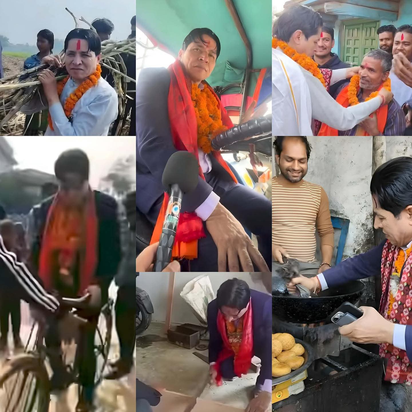निर्वाचन क्षेत्रमा ऋषि धमलाको अनौठो शैली