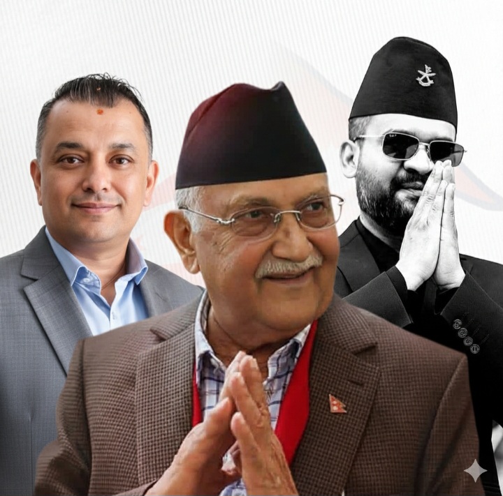 गगन र बालेनलाई ओलीको चुनौती: 'प्रधानमन्त्रीको एजेन्डामा लाइभ डिबेट गरौँ'