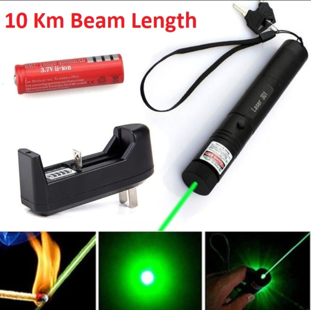 10 Km Range Laser Light | Rechargeable with Charger