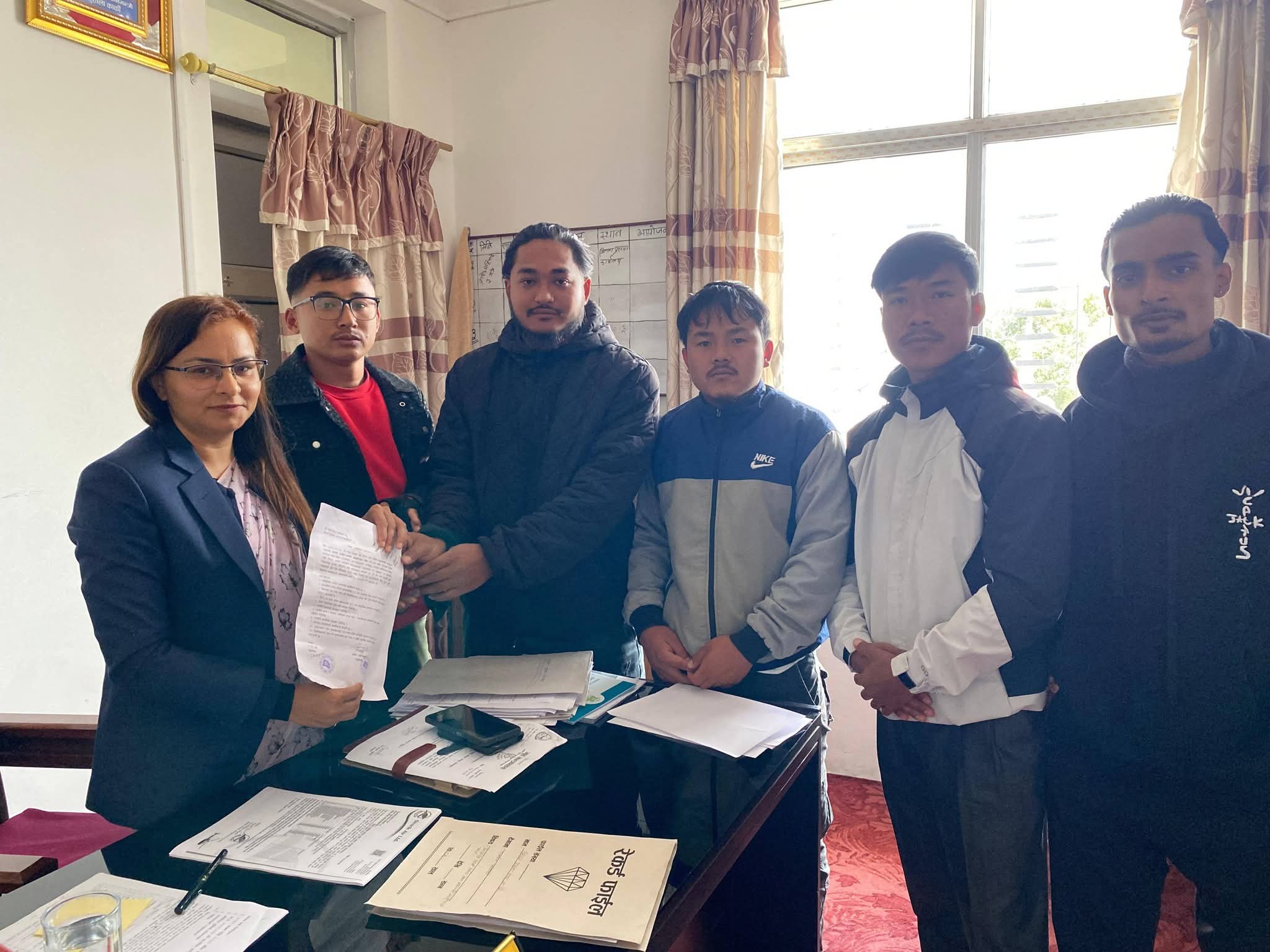सङ्खुवासभाका विद्यार्थी संगठनद्वारा जलविद्युत आयोजनाहरूसँग ११ बुँदे माग