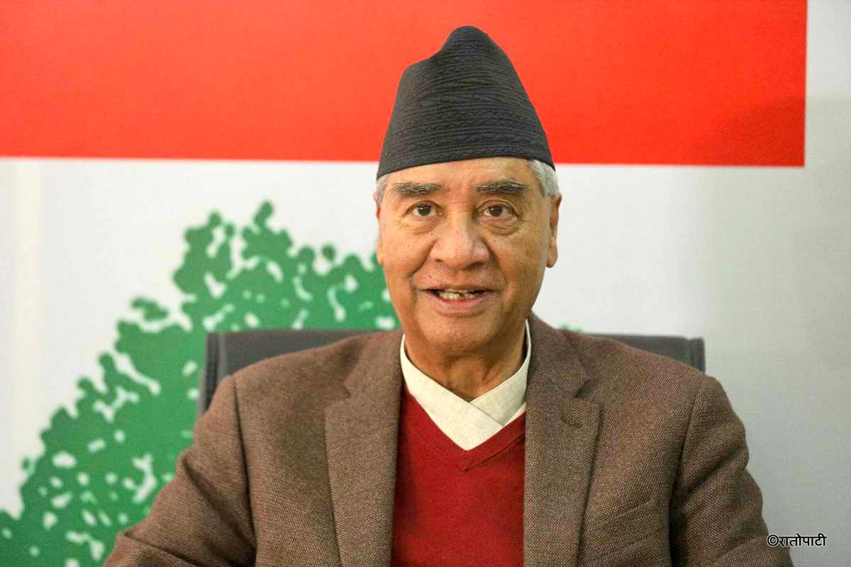 चुनावअघि कांग्रेसको महाधिवेशन नहुने सभापति देउवा