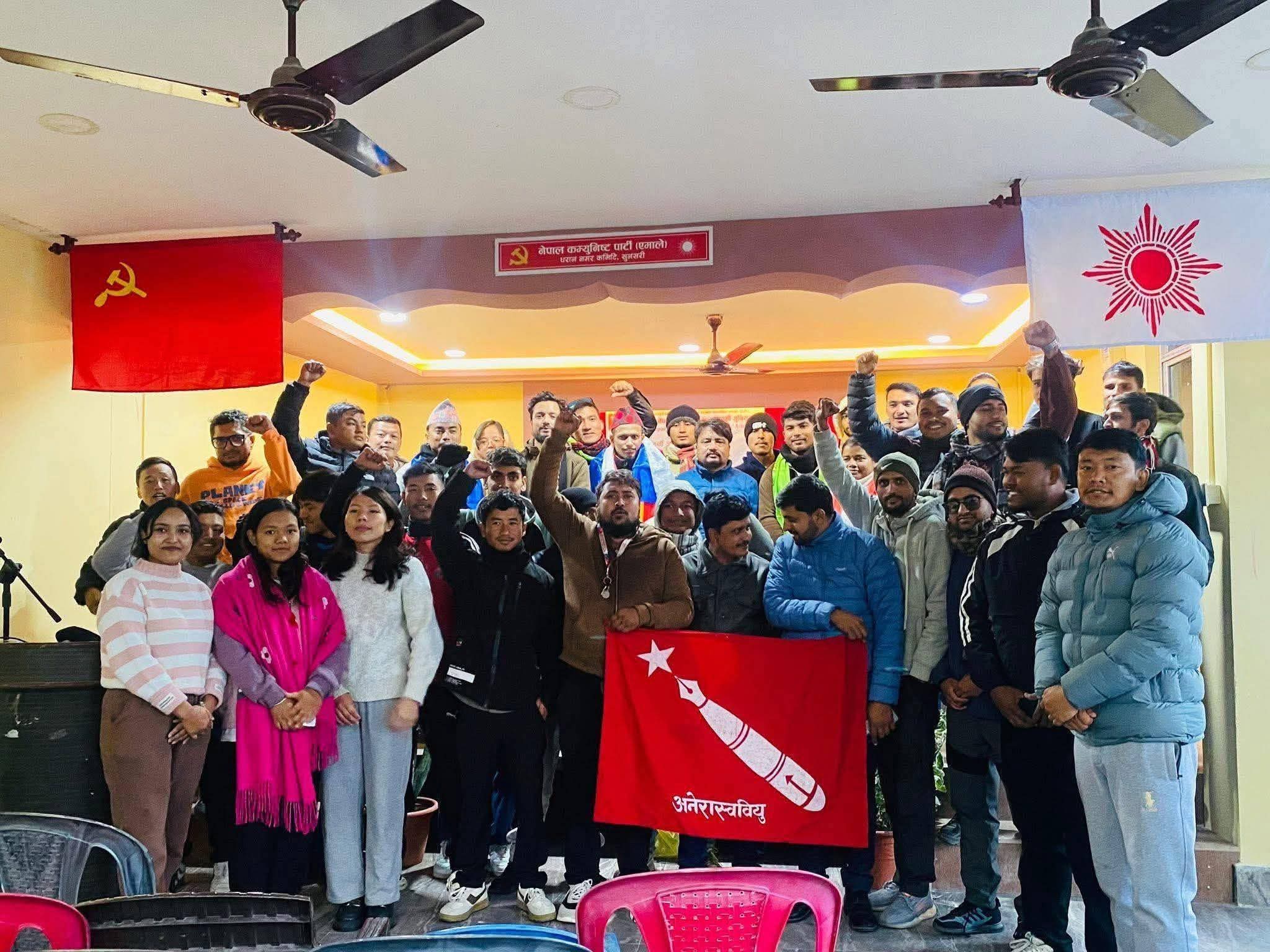 अनेरास्ववियु सुनसरीको अध्यक्षमा शेखर रेग्मी निर्वाचित