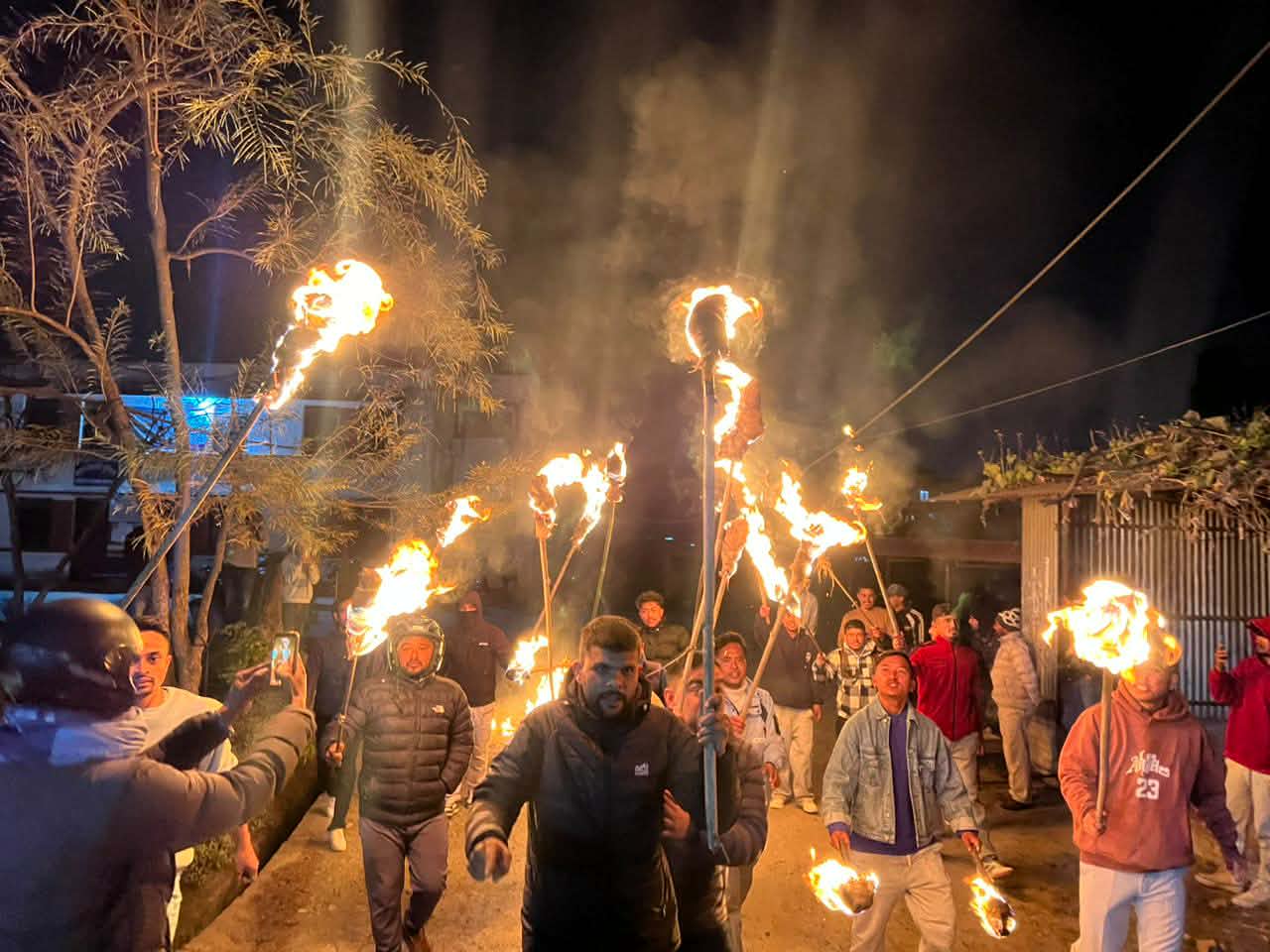साम्राज्यवादका विरुद्ध काठमाडौँमा विरोध प्रदर्शन: 'भेनेजुएला उपनिवेश होइन'