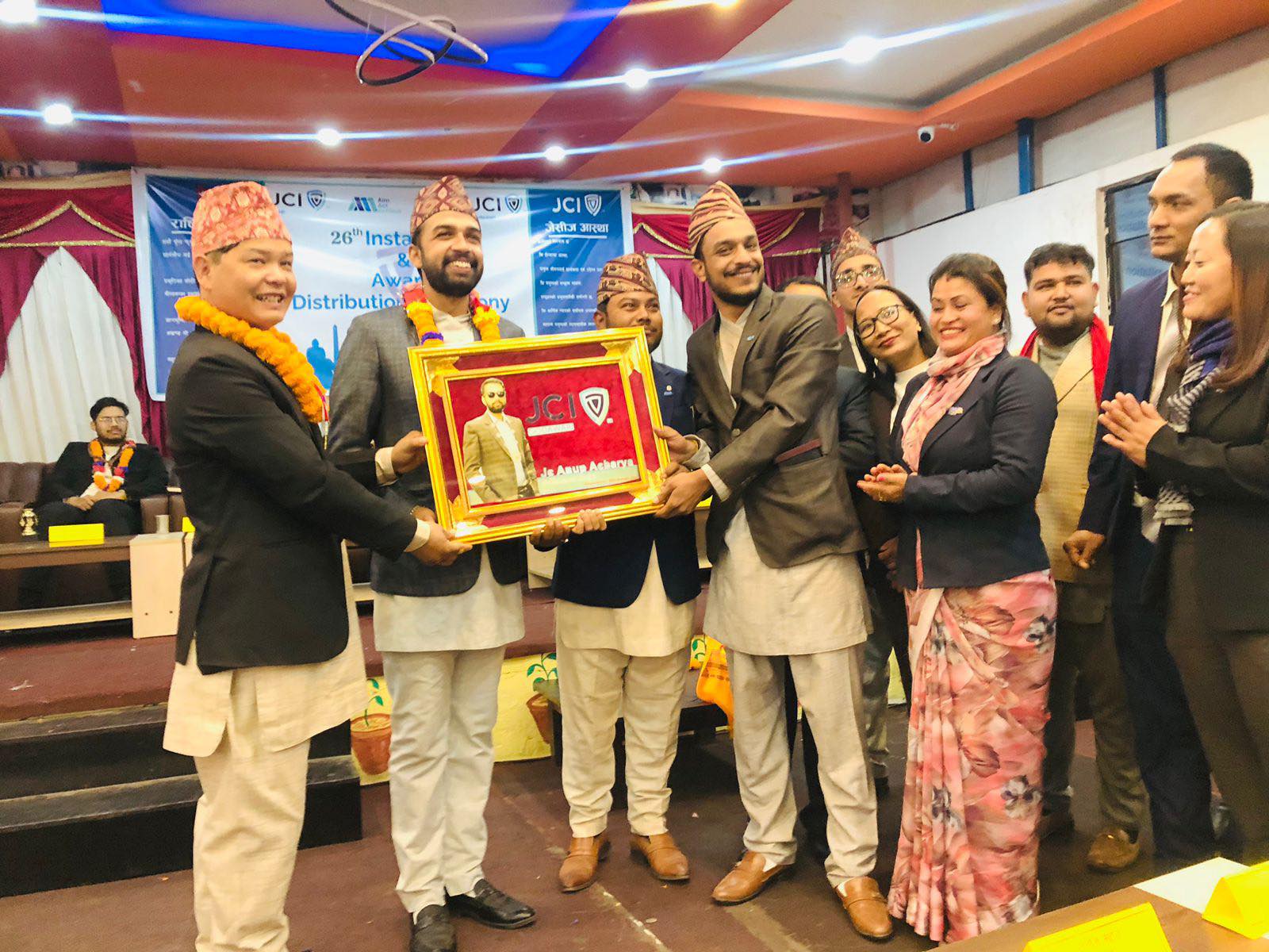 गोदावरी जेसीजको २६औँ पद हस्तान्तरण तथा पुरस्कार वितरण कार्यक्रम सम्पन्न