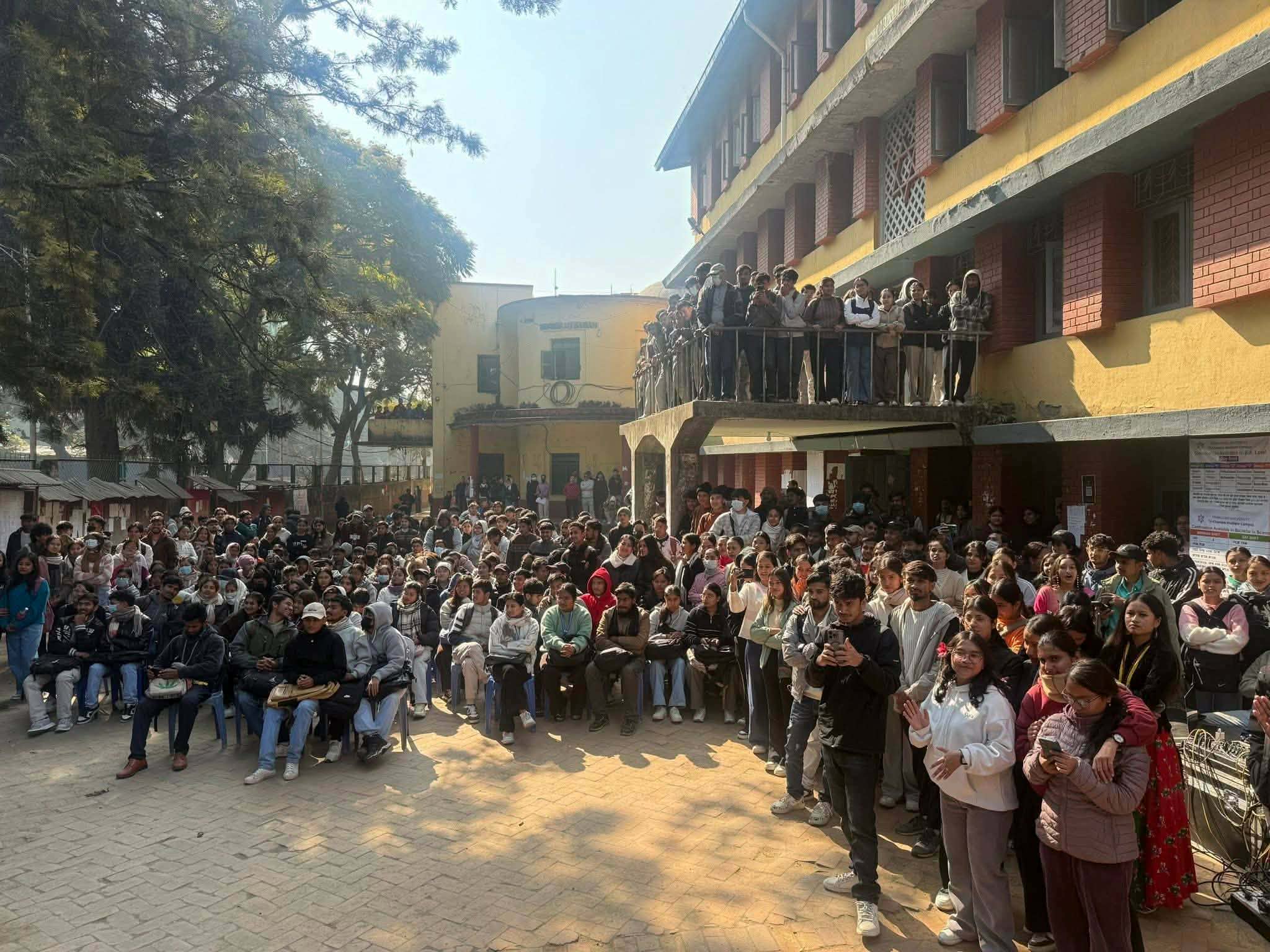 त्रिचन्द्रमा अनेरास्ववियु द्धारा शुभकामना आदान-प्रदान कार्यक्रम सम्पन्न