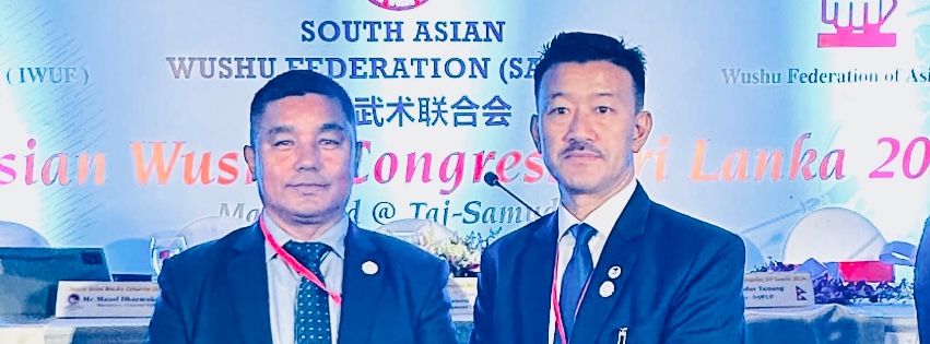 Nepali representative elected to various positions, including vice-president of South Asian Wushu Federation